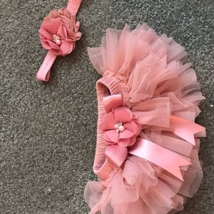Newborn Tutu and headband
